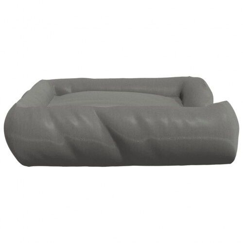 Vidaxl cama rectangular acolchada gris claro para mascotas, , large Imagen numero 15