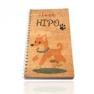 Libreta de corcho "Shiba inu"