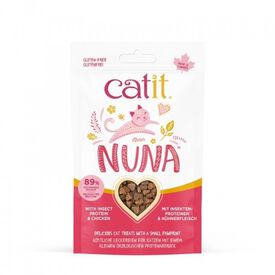 Catit Nuna Bocaditos Con Proteína De Insectos y Pollo para gatos