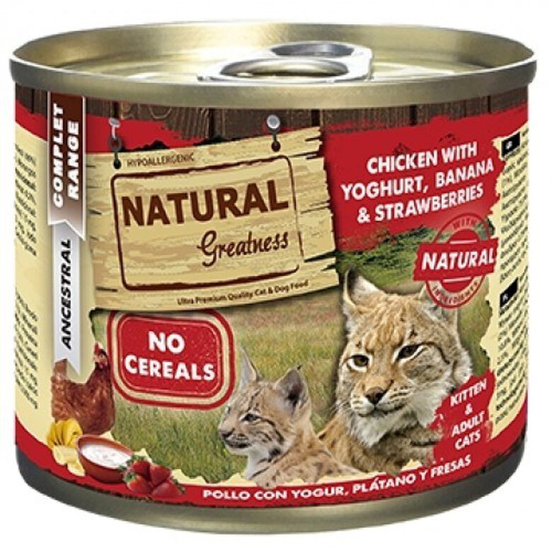 Pack de 6 latas de comida húmeda para gatos sabor Pollo, , large image number null