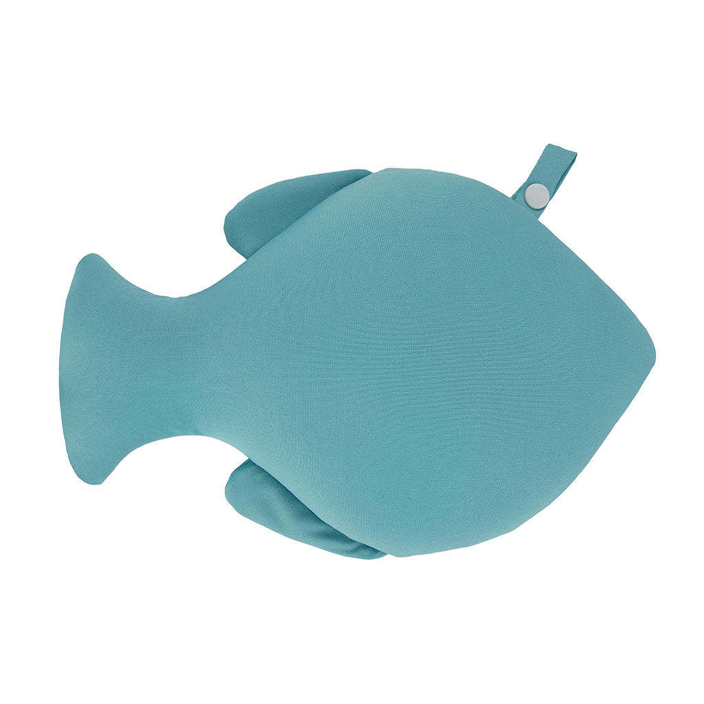 Balvi Coj&iacute;n veraniego Summer Fish Color azul Almohada en forma de pez Poli&eacute;ster, , large Imagen numero 1