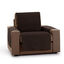 Vipalia Protector Funda Sillon 1 Plaza o Relax. Chenilla Lisa. Dise&ntilde;o Elite. Color Marron. 1 Plaza, , large indicador imagen numero 4