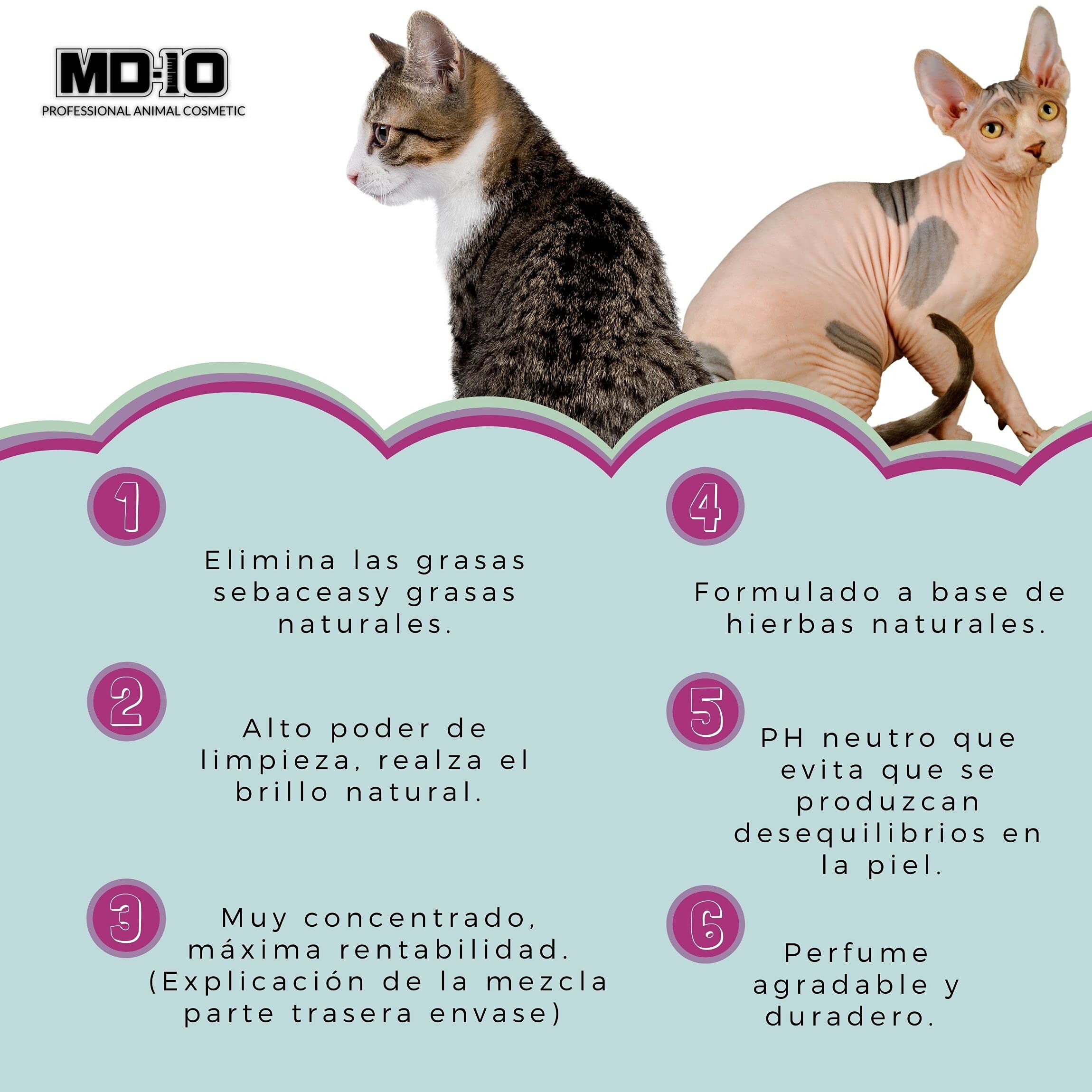 MD-10 COLLECTION Champú Limpieza Total  para Gatos thumbnail
