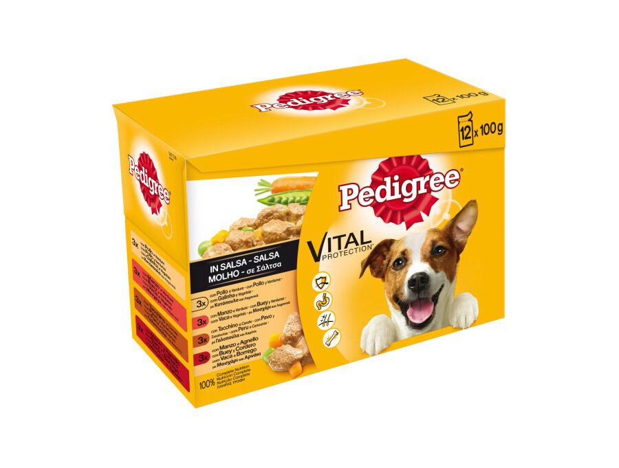 Pedigree Sabores Mixtos Salsa en Bolsita para Perros - Multipack thumbnail