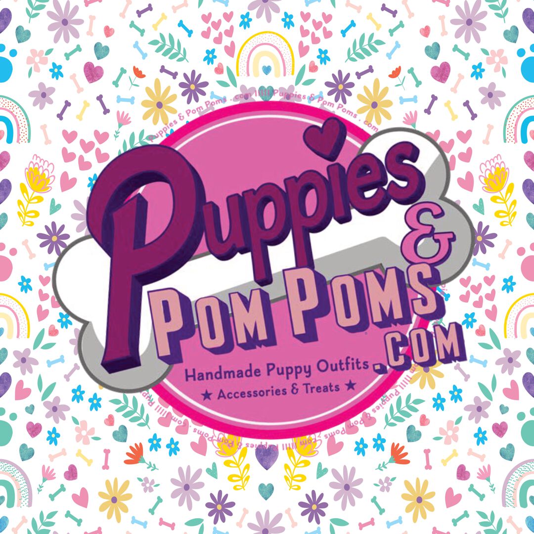 Puppies Pom Poms Collar Chispitas Dulces para perros thumbnail