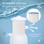 Outsunny Depuradora de Filtro 3028 L/h para Piscinas Desmontables hasta 15.000 L Bomba de Filtro con Mangueras de Conexión de 32 mm Ø18x28 cm Blanco, , large indicador imagen numero 5