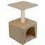 Rascador con poste para gatos color Beige, , large indicador imagen numero 4