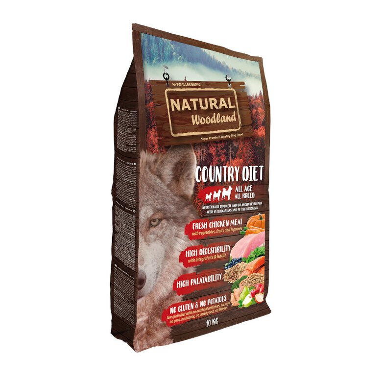 Natural Woodland Country Diet Hypoallergenic pienso para perros, , large image number null