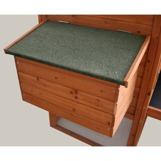‍‍@pet Ponedero de huevos madera robusta para gallinas