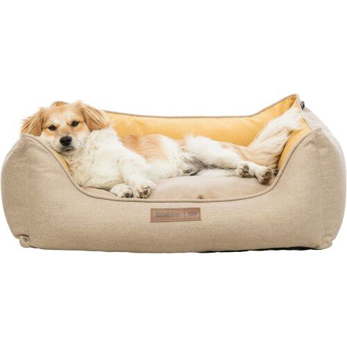 Trixie Home Edition Cama de Lona Beige y Amarillo para perros, , large Imagen numero 5