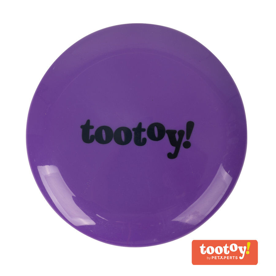 Tootoy! Flying disc Purple Frisbee Morado para perros thumbnail