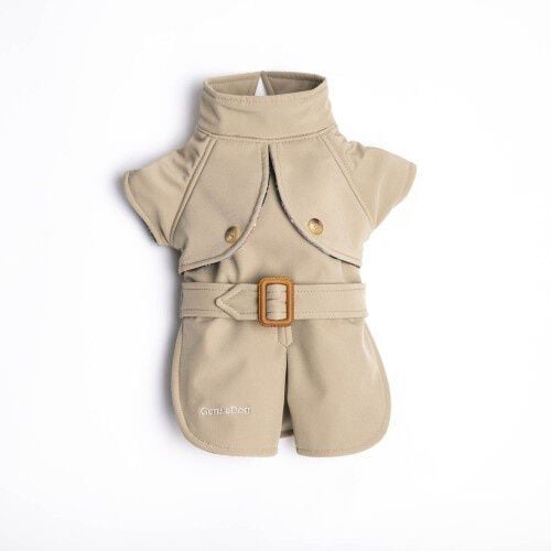 Gabardina Frankie para perros color Beige, , large Imagen numero 1