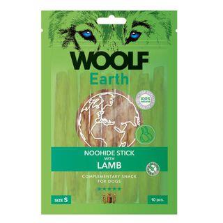 Woolf Earth Noohide S Barrita Con Cordero para perros