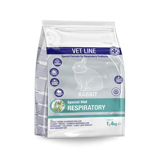 Cunipic Vet Line Respiratory Heno de Pradera para conejos