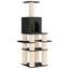 vidaXL &Aacute;rbol para gatos con postes de sisal Muebles Gatos jugar mascotas Torre, , large indicador imagen numero 1