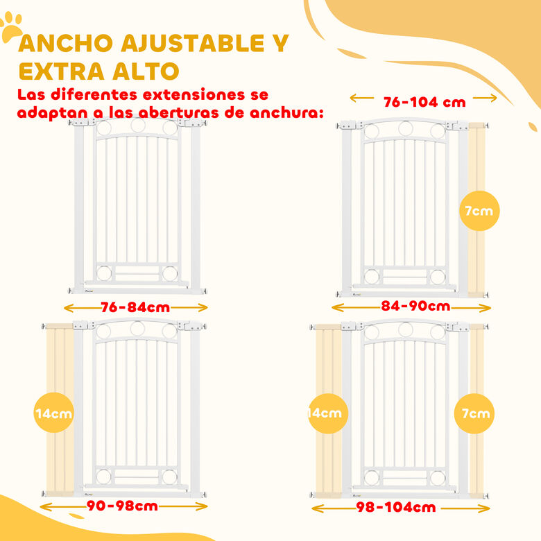 PawHut Barrera de Seguridad para Perros thumbnail