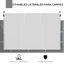 Outsunny Paredes para Carpa Blanco, , large indicador imagen numero 4