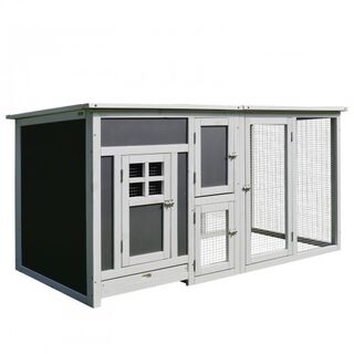 Gallinero PawHut para exterior de madera