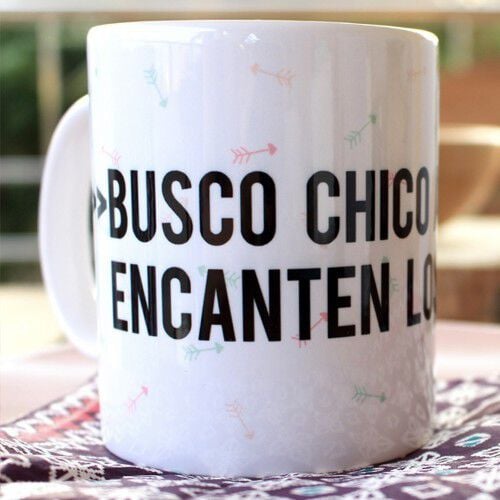 Taza Busco chico al que le encanten los perros color Blanco thumbnail