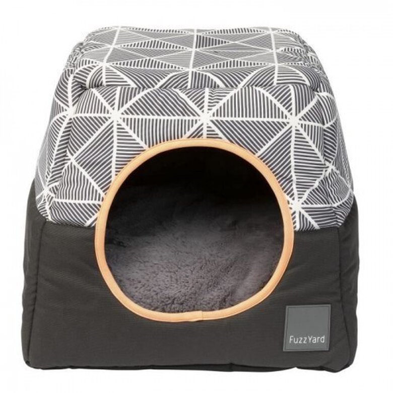Cama iglú Mid Town Fuzzyard para gatos color Gris, , large image number null