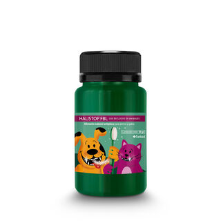 Farbiol Limpiador dental Halistop para perros y gatos