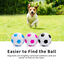 Nobleza Pelota Perro, 6 unidads Pelota Juguete Perro Interactivo, Resistente Pelota de Caucho Natural para Perros, Bola Interactivo Perros para Perros Peque&ntilde;os Medianos y Perros Grandes 7.2cm, , large indicador imagen numero 5