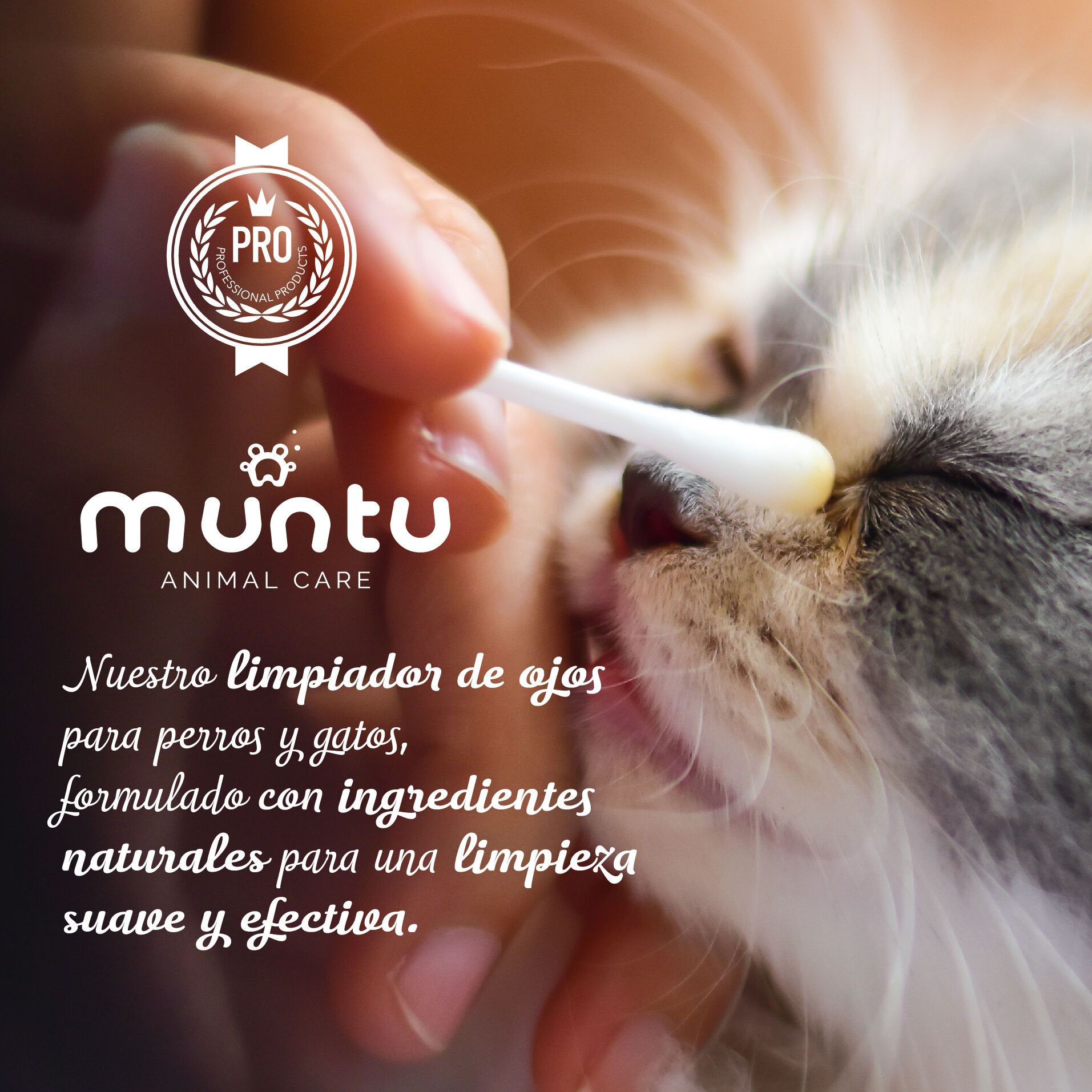 Muntu Limpiador Ojos para perros y gatos thumbnail