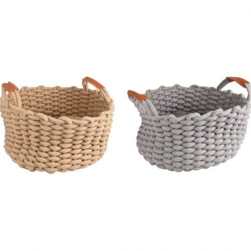 Cesta con cojín Enya para mascotas color Gris thumbnail