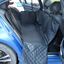 vidaXL Funda para asiento de coche para perros negro 137x46x50 cm, , large indicador imagen numero 2