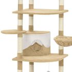 Rascador con sisal para gatos color Beige, , large image number null