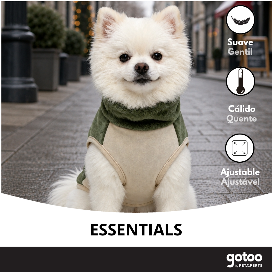 Gotoo Jersey Polar Verde para perros, , large Imagen numero 6