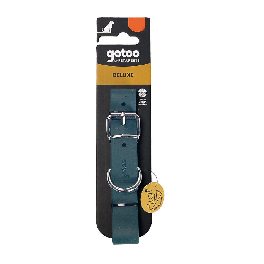 Gotoo Collar Biothane verde para perros, , large Imagen numero 9