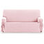 Protector Funda Sofa 3 Plazas con lazos. Color Rosa. 3 plazas (180 - 230 cm), , large indicador imagen numero 1