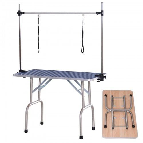 Mesa PawHut de aseo de peluquería canina cepillado de exhibición thumbnail