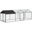 PawHut Gallinero para Exterior Negro, , large indicador imagen numero 1