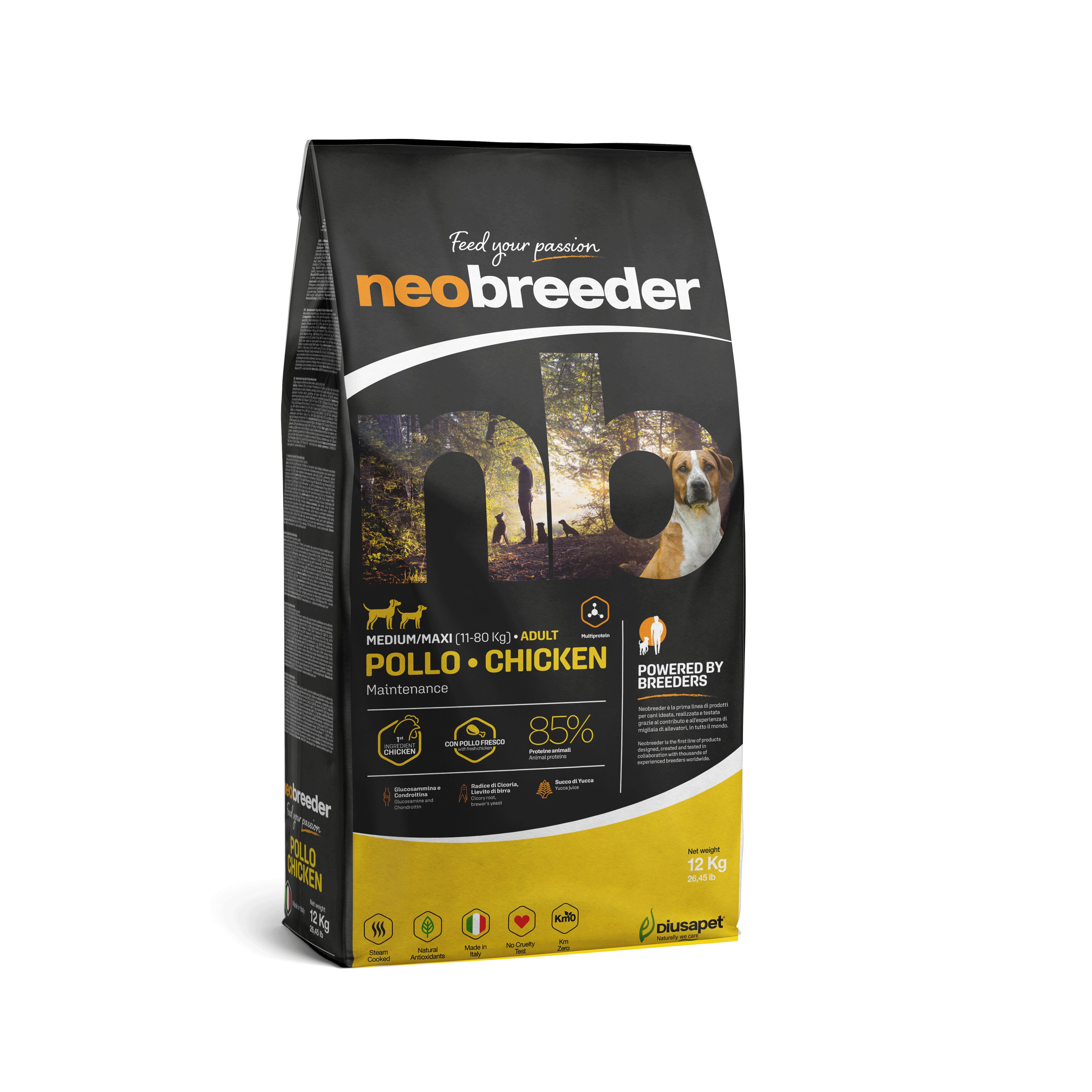 Neobreeder Adult Chicken Med-Maxi para perros