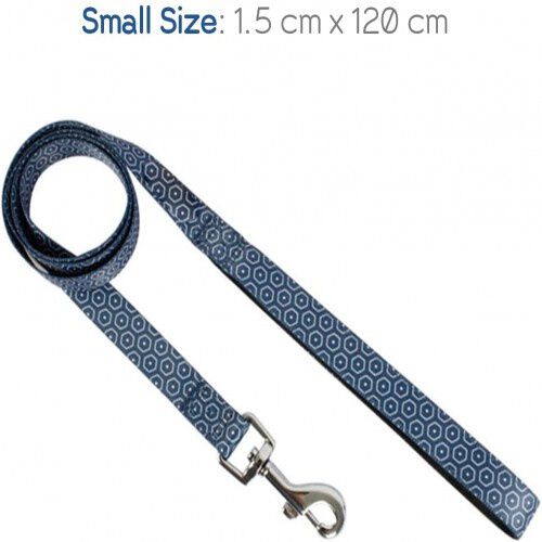 Edipets correa de adiestramiento estampada azul para perros, , large Imagen numero 3