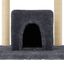 vidaXL Rascador para gatos con postes de sisal gris oscuro 154 cm, , large indicador imagen numero 4