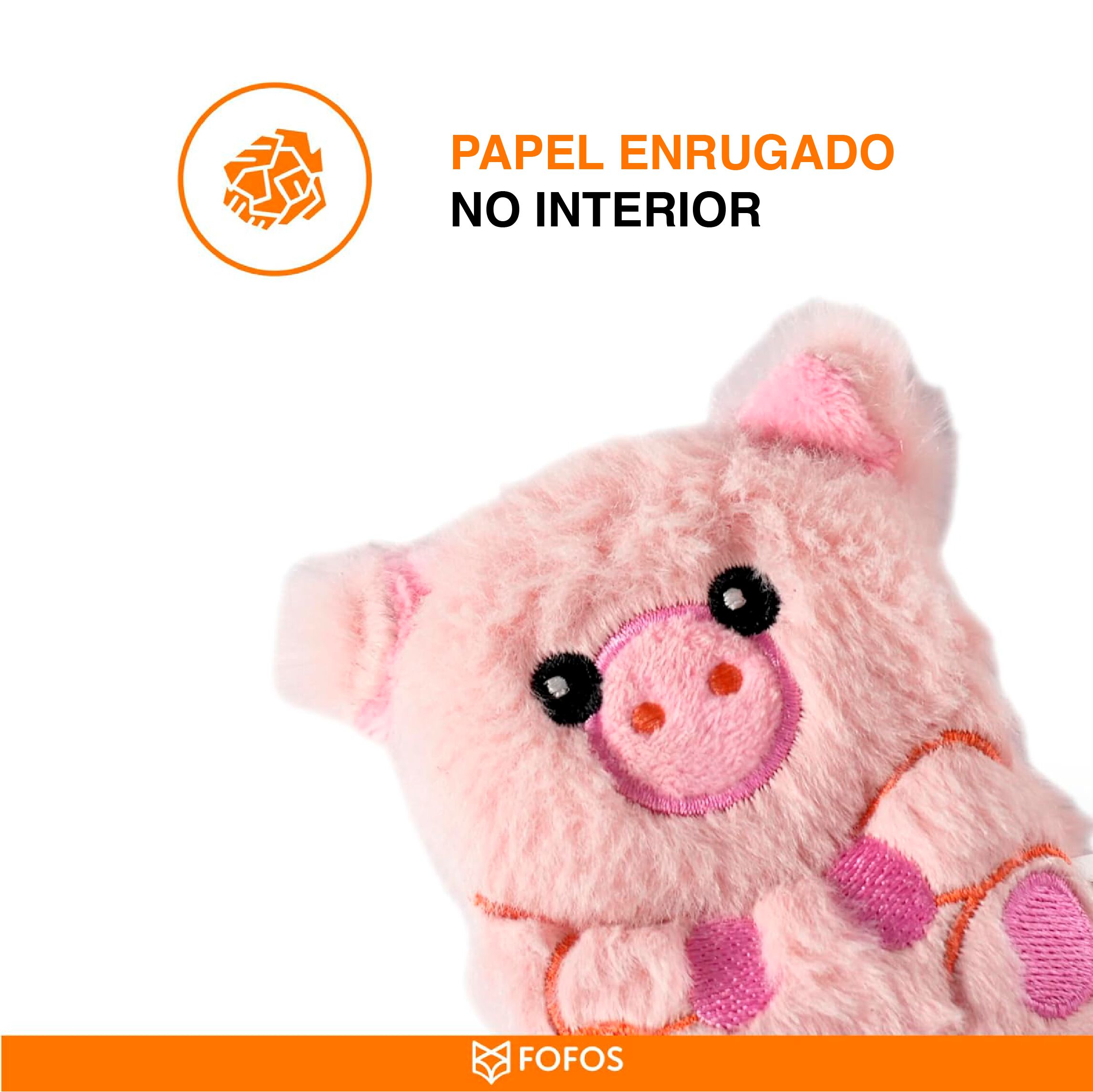 FOFOS | Cerdito Fino Arrugado con Catnip Natural - Para Gato, , large Imagen numero 4