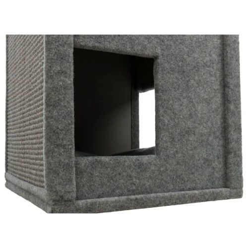 Rascador cueva para gatos color Gris, , large Imagen numero 3