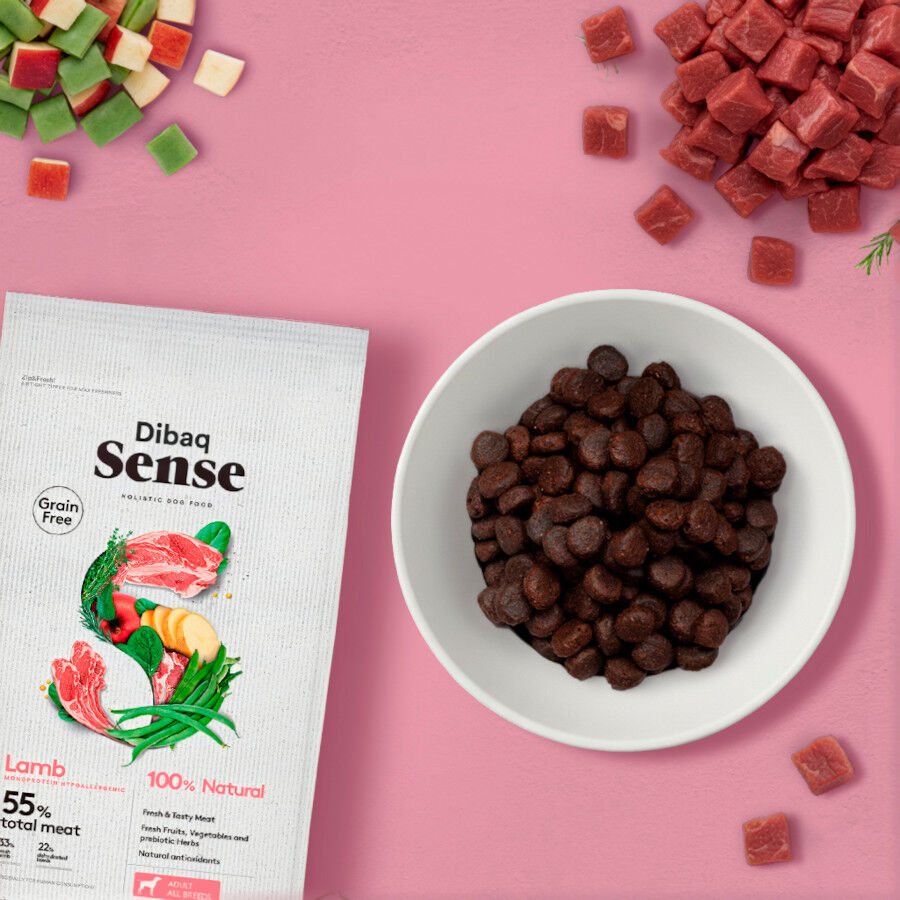 Pienso Dibaq Sense Grain Free para perros sabor Cordero, , large Imagen numero 3