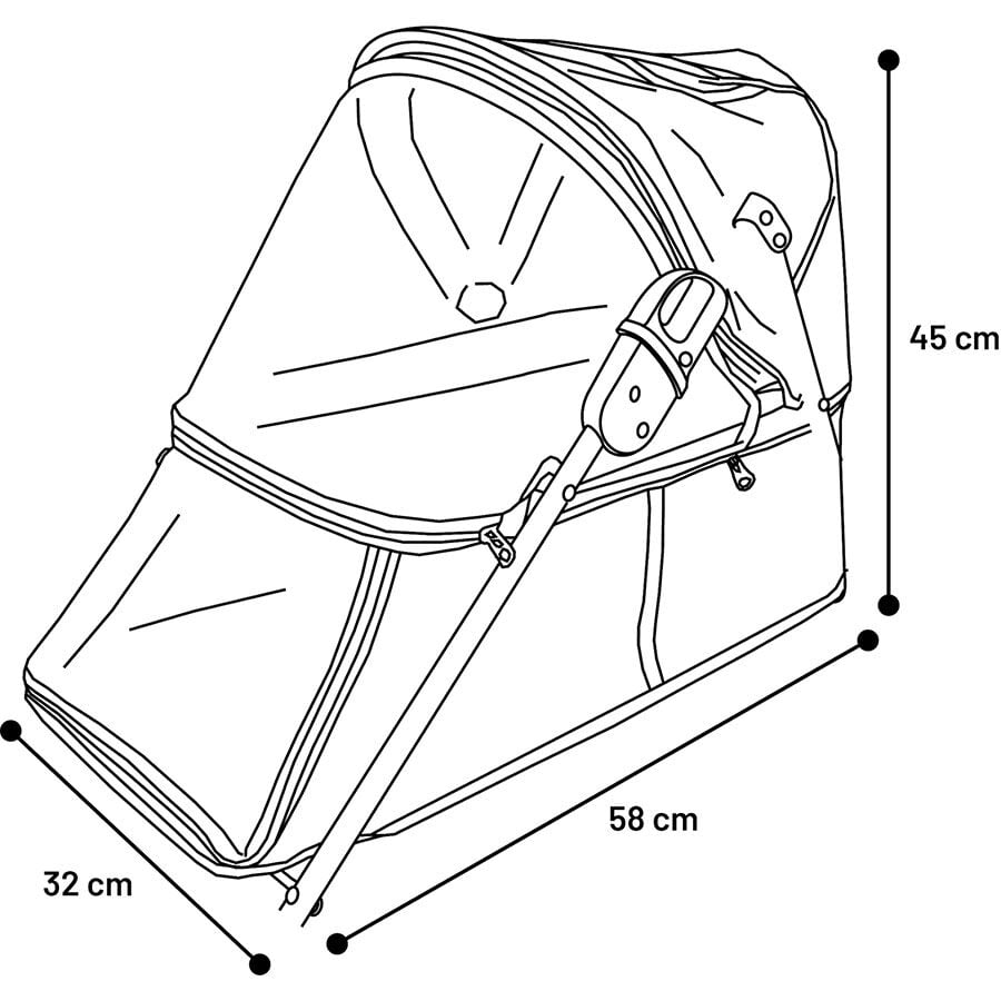 Flamingo Cochecito Transport&iacute;n Plegable para mascotas, , large Imagen numero 5