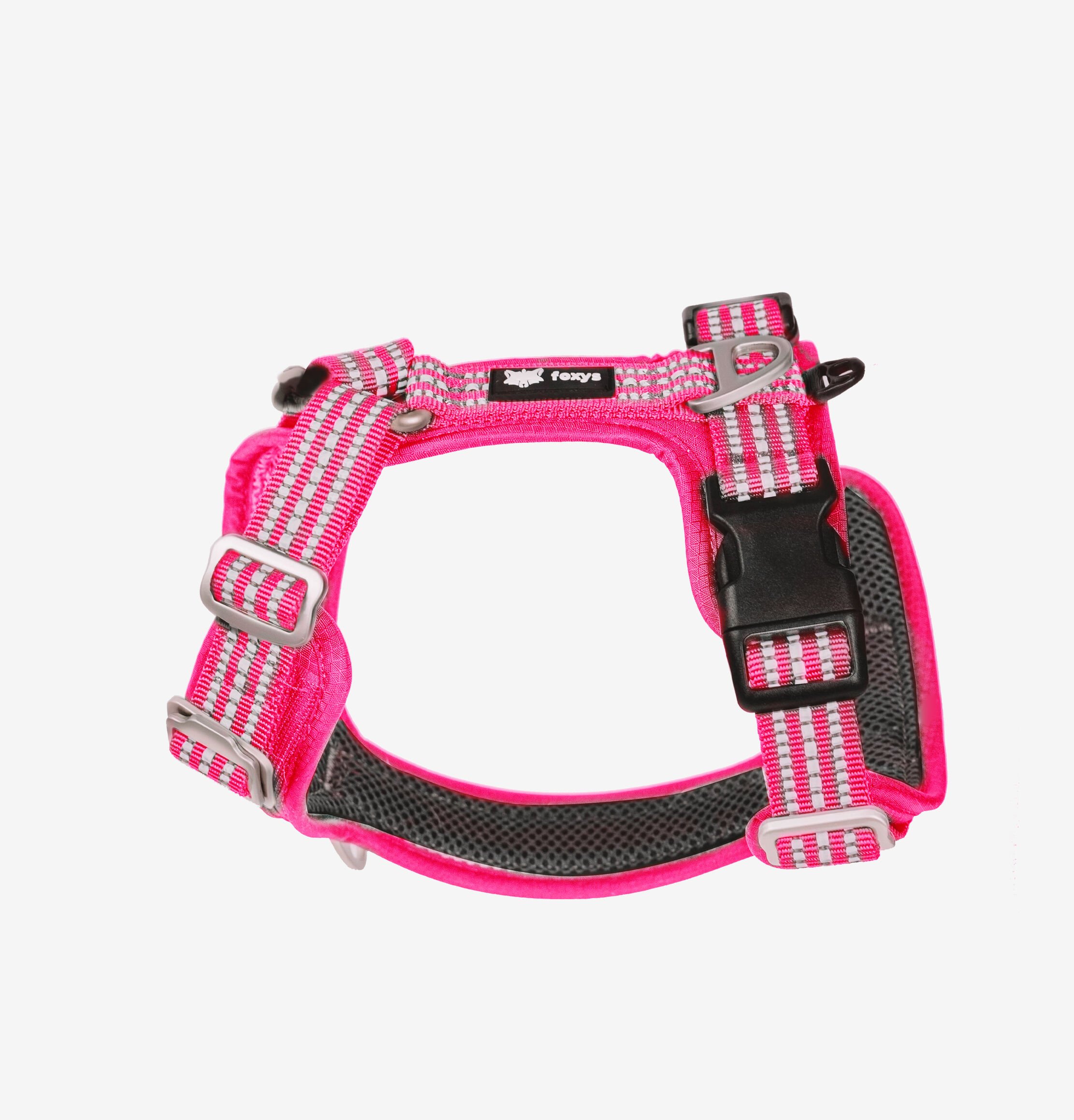 Arnés Foxys Antitirones con hebillas aluminio reforzadas color Rosa thumbnail