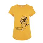 Animal totem camiseta tigre amarillo para mujer, , large image number null