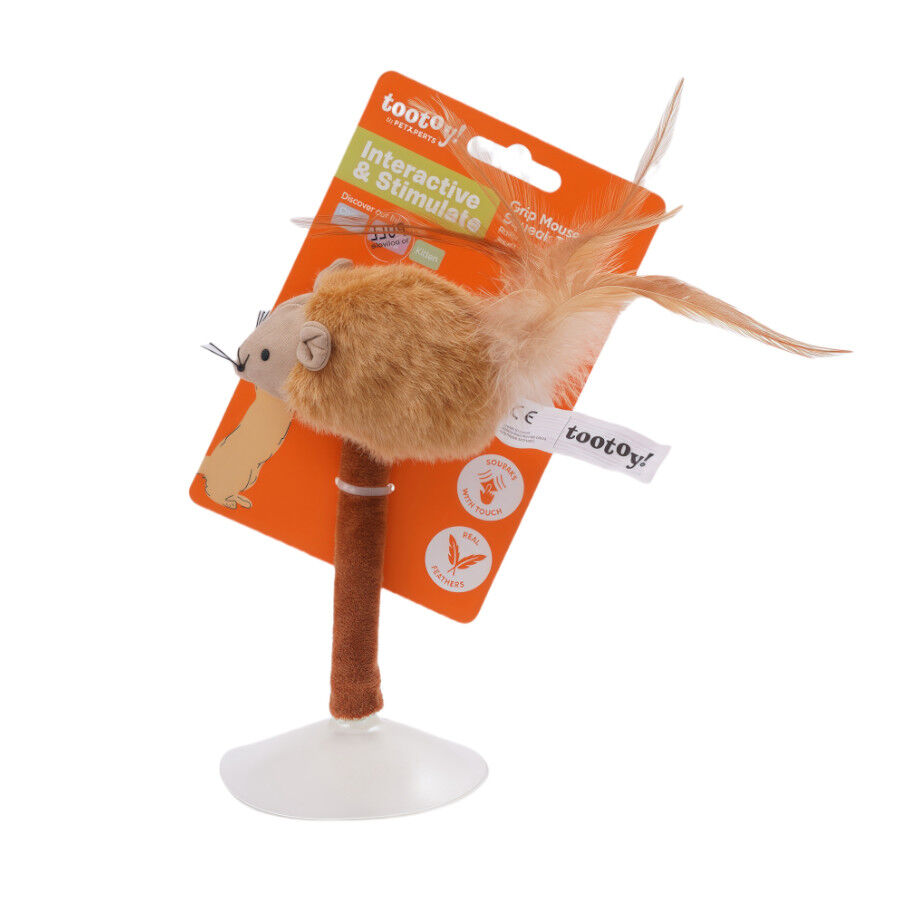Tootoy! Juguete Interactivo Rat&oacute;n con Ventosa para gatos, , large Imagen numero 8