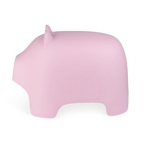 Taburete Piggy con forma de cerdito color Rosa, , large Imagen numero 3