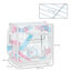 PawHut Jaula para Hámster con Tubos de Túnel 47x29,5x53 cm Casa para Hámster con 2 Puertas Bandeja Cuenco Cabaña 2 Rampas y Rueda de Ejercicio Blanco, , large indicador imagen numero 3