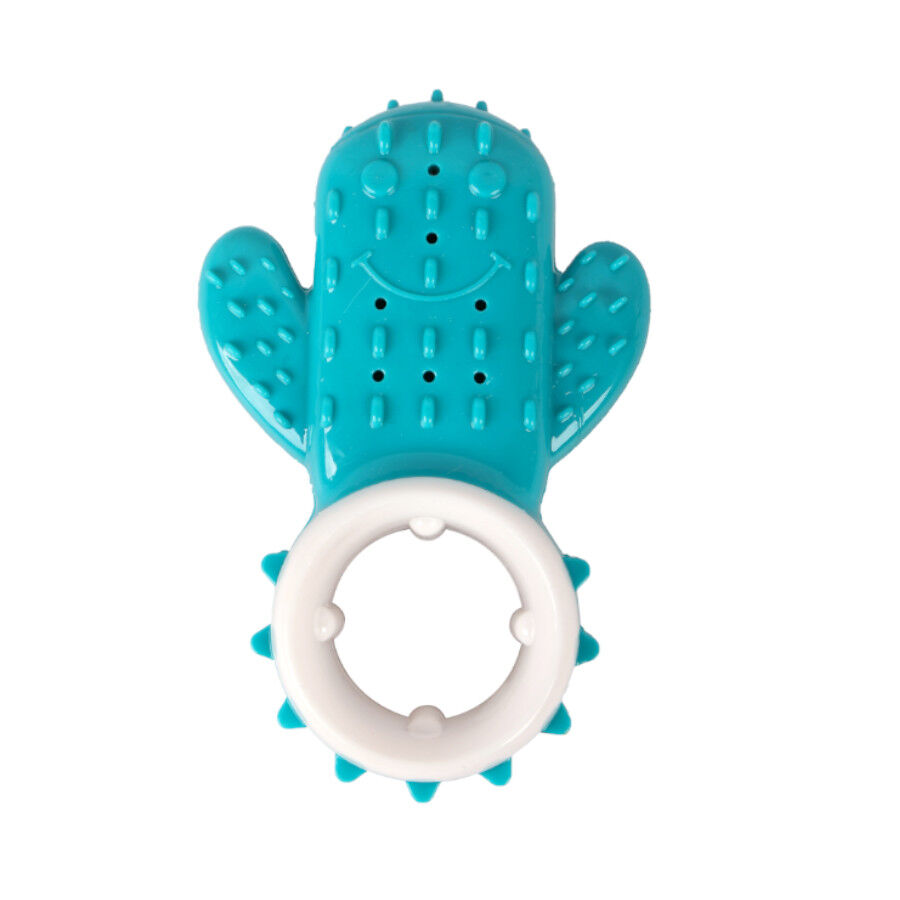 Summer Vibes Mordedor fr&iacute;o cactus azul para cachorros, , large Imagen numero 1