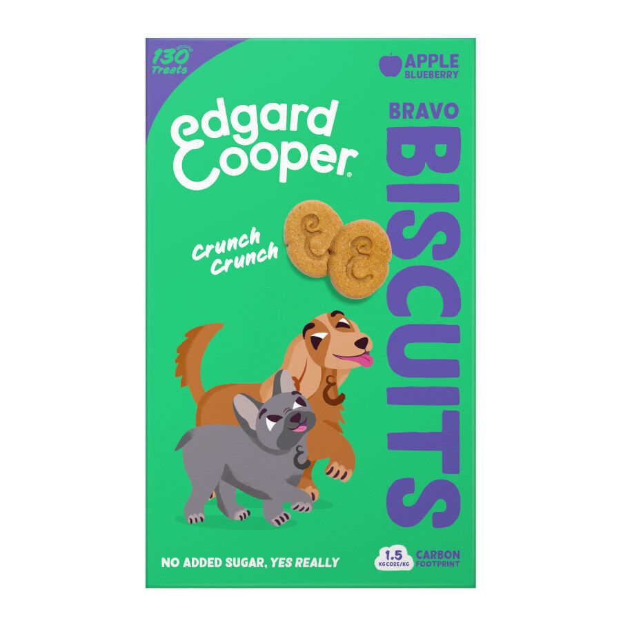 400 g Edgard & Cooper Galletas de Manzana para perros, , large Imagen numero 1