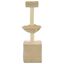 Rascador con poste de sisal color Beige, , large indicador imagen numero 3